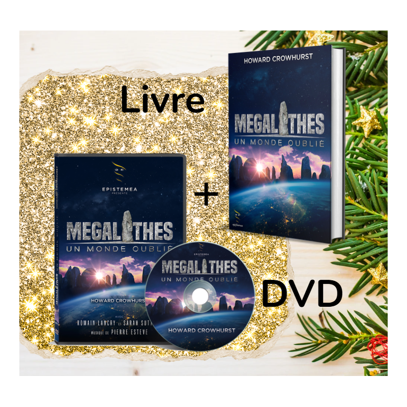 Pack Film : le Livre + le DVD Mégalithes, un monde oublié