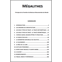 Mégalithes, principes de la première architecture monumentale du monde