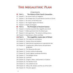The Megalithic Plan (en anglais)