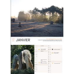 Calendrier mégalithique 2026