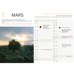 Calendrier mégalithique 2026